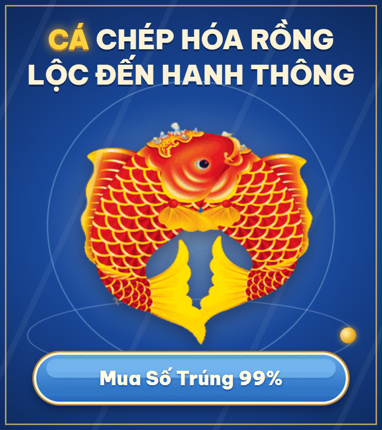Cá chép hóa rồng – Lộc đến hanh thông – Mua số trúng 99%